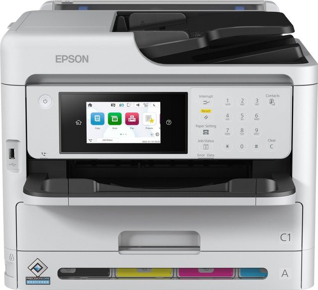 Epson WorkForce Pro WF-C5890DWF Multifunktionsdrucker in Weiß mit Drucken, Scannen und Kopieren sowie Wi-Fi und Inkjet-Technologie - Bild 1
