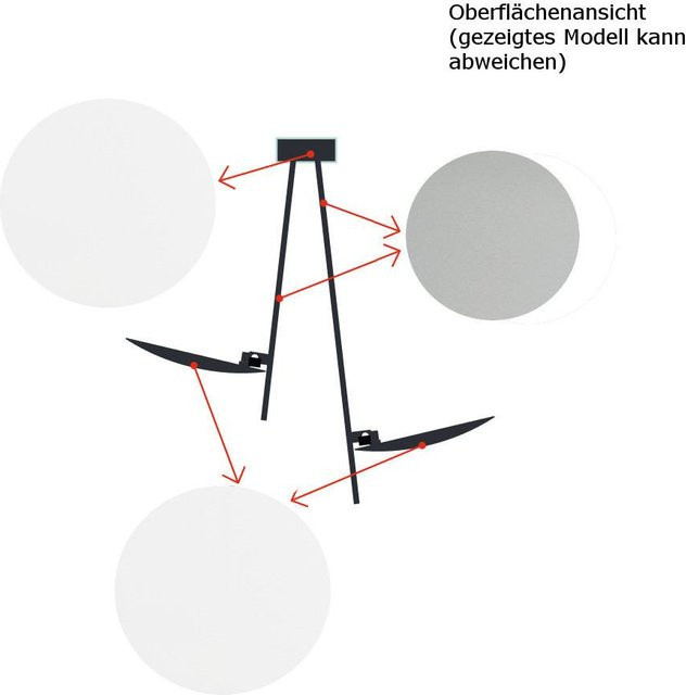Catellani & Smith LEDERAM F2 LED-Stehleuchte in Weiß mit satiniertem Stab und dimmbarer Warmweiß-LED (2700K) - Bild 1