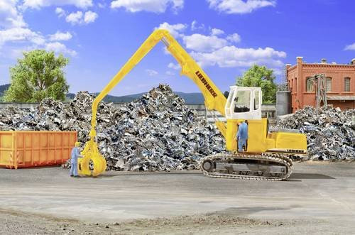 Kibri Liebherr 934 Umschlaggerät Baustellenfahrzeuge H0 - Bild 1