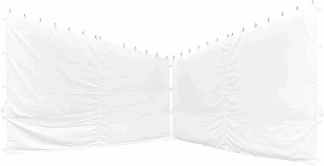 Siena Garden Seitenteile 2er Set für Pavillon Berlino aus Polyester, Weiß, Höhe: 197 cm - Bild 1