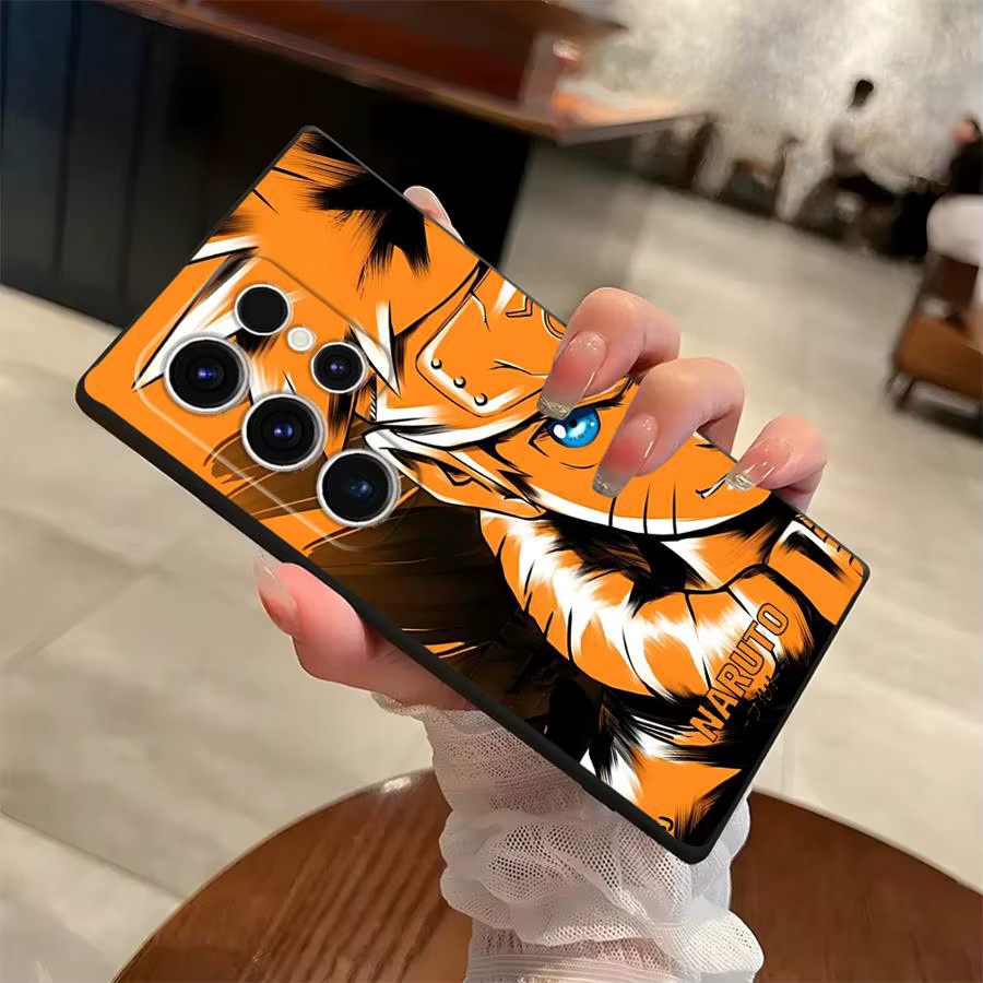 Soft Phone Cover Akatsuki Itachi Hülle für Samsung Galaxy S24 Plus S23 Ultra S21 FE S25 Edge und weitere Modelle - Bild 2