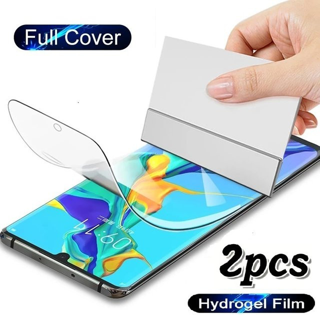 2er-Pack Hydrogel-Displayschutzfolie für Samsung Galaxy A17 A27 A37 A57 A56 A36 A26 A53 A16 S21 S22 S23 Plus S24 FE, transparent - Bild 1