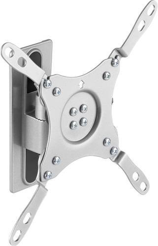 My Wall HC2-1L TV-Wandhalterung in Silber, drehbar und neigbar mit integrierter Wasserwaage, VESA 75x75 mm, für Bildschirme von 33 cm bis 109,2 cm - Bild 1