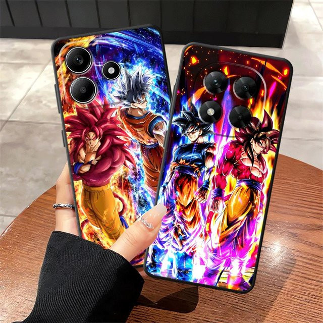 Dragon Ball Goku weiche Handyhülle für Xiaomi Redmi Note 14 A3 A3x 10 10C 8 8T A1 A2 Plus 9 14C 11 K80 13 Pro Plus A4 13C 12 in Multicolour - Bild 1