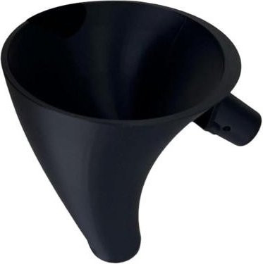 Mehltrichter-Aufsatz für KitchenAid Standmixer 5qt Schüssel in Schwarz zum einfachen Einfüllen von trockenen und flüssigen Zutaten - Bild 1