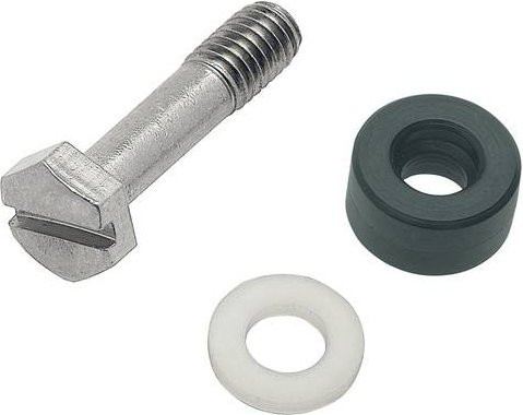 HARTING Verriegelungsschraube 09400009932 aus Edelstahl in Silber - Bild 1