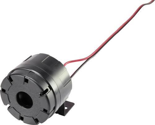 Sygonix SY-5044464 Alarmsirene mit 110 dB in Schwarz (12 V/DC) - Bild 1