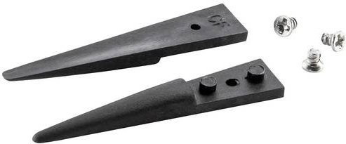 Ideal Standard Ersatzspitze für Pinzetten A249CF, Schwarz, Kunststoff, 40 mm - Bild 1