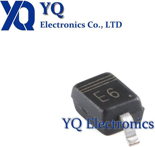 10 Stück YQ PESD5V0S1BA bidirektionale ESD-Schutzdiode im SOD-323 Gehäuse, Schwarz - Bild 1