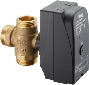 Oventrop Rückschieberventil für Regumaq X-80 mit Stellantrieb 230 V - Bild 1