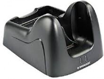 Datalogic 1-Fach Ladestation mit RS-232 und USB-R Type B Kommunikation für Skorpio X3 und Skorpio X4, Schwarz, inkl. Netzteil und USB-Kabel (94A150062) - Bild 1