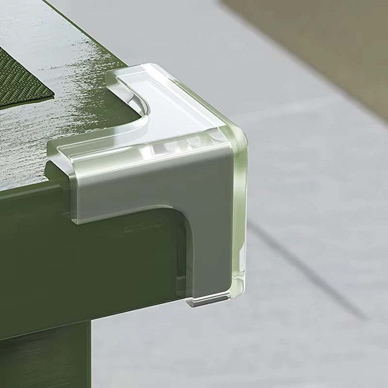 8 Stück Silikon Eckenschutz in Transparent für sichere Ecken und Kanten - Bild 2
