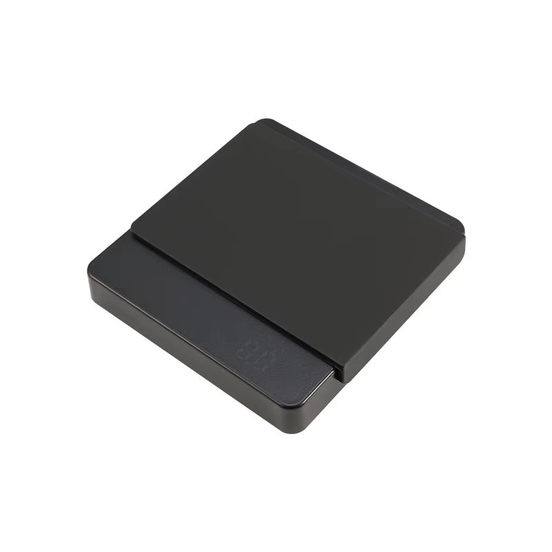 ALIKISSCAFE Digitale Kaffeewaage Mini in Schwarz mit Timer und Digitalanzeige, Wiederaufladbar, Präzision 0,1g bis 2kg für Barista und Espresso - Bild 5