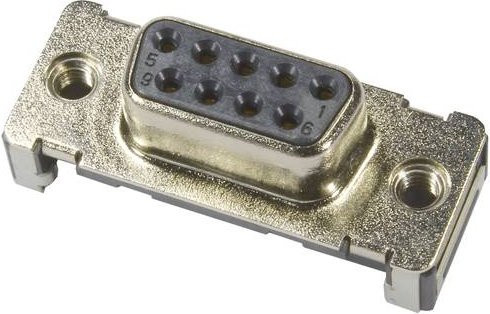 HARTING Steckverbinder 09 55 315 6612 333 09553156612333 mit 25 Polen, SMT, Farbe Silber - Bild 1