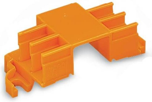 WAGO 243-113 Befestigungsadapter Orange 50 Stück - Bild 1