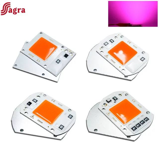 Sagra LED Vollspektrum Pflanzenlampe mit COB Chip für Hydrokultur, Blumen und Sämlinge - Bild 1