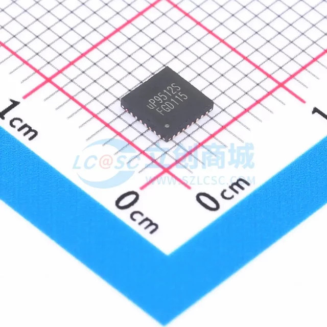 Chiptowin 5er Set UP9512R UP9512S UP9509PQAG UP9509P QFN Chips in Schwarz - Bild 1