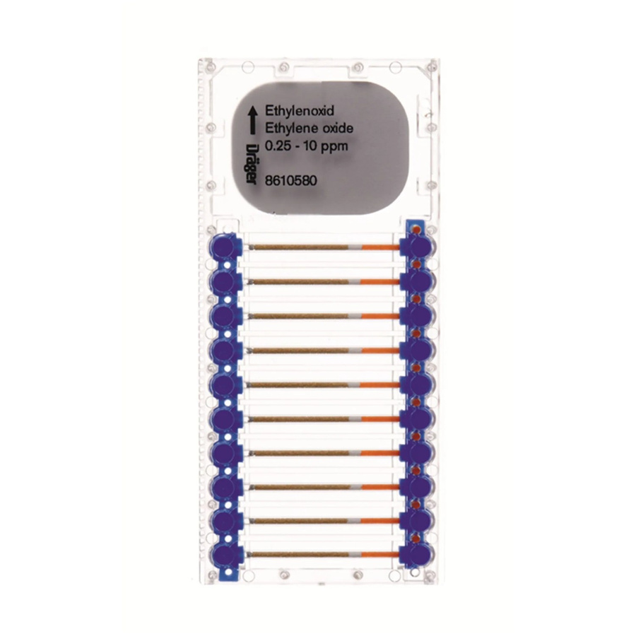 Dräger Microtubes für Ethylenoxid 0,25 10 Ppm transparent - Bild 2