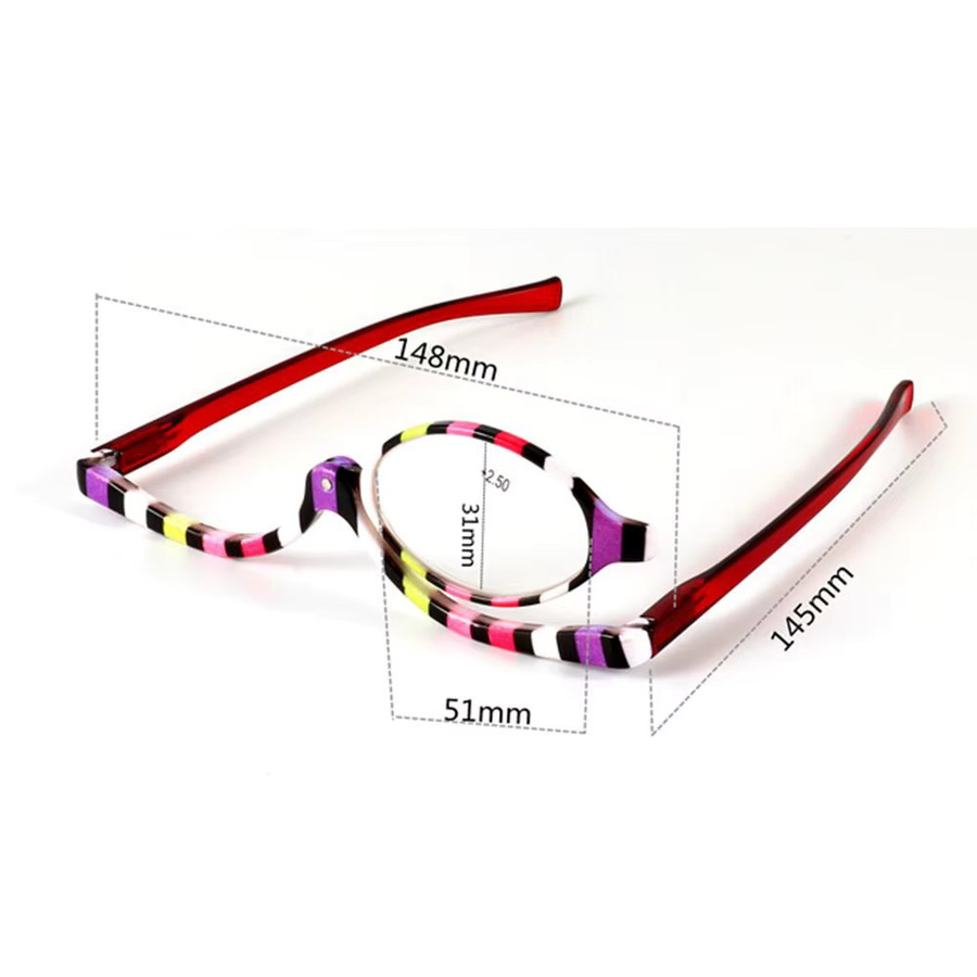 Gootrades Rotierende Make-up-Lesebrille, Unisex - Bild 3