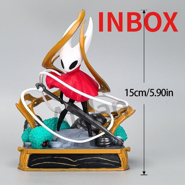 Yiran toy 1 Hollow Knight Silksong Anime Figur, Action Modell, Kunststoff, ab 14 Jahren - Bild 1