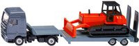 SIKU Modellfahrzeug Set Baustelle mit Lkw und Planierraupe im Maßstab 1:87 - Bild 1