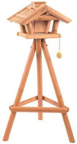 SIENA GARDEN Vogelhaus Bea aus Kiefernholz in Braun, B/H/T: 47 x 34 x 40 cm - Bild 1
