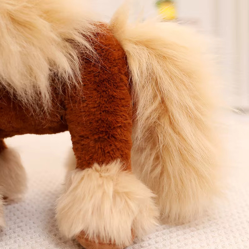 GFNANHAI Kawaii Pferd Plüschtier, Pony Puppe, Weiß - Bild 4