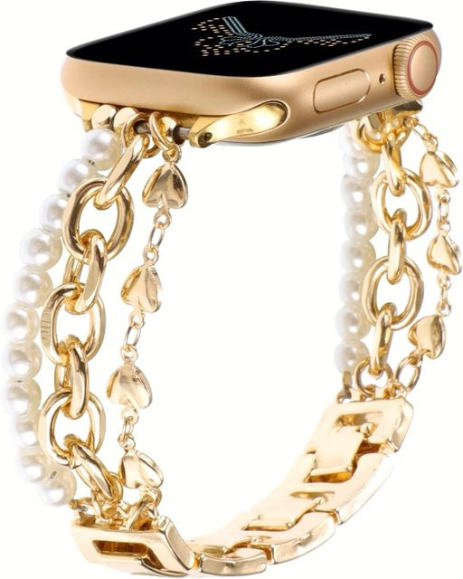 iwujiao Uhrenarmband Edelstahl, Gold, Damen - Bild 1