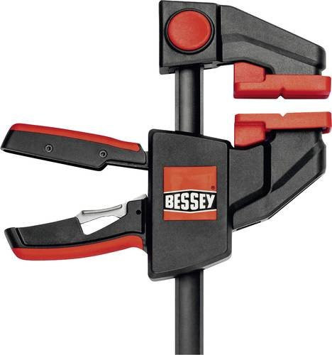 Bessey Einhandzwinge EZXL 300/90 in Schwarz-Rot mit einer maximalen Spannweite von 300 mm und einer Ausladung von 90 mm - Bild 2