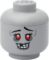 LEGO Aufbewahrungsbox Storage Head Zombie in Grau - Bild 1