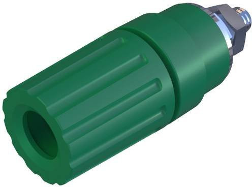 Hirschmann Test & Measurement PKI 110 Polklemme Grün 35A aus Messing - Bild 1
