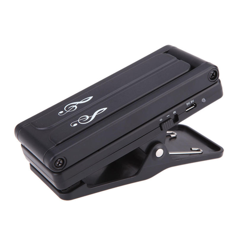 TOMTOP JMS Aroma Clip-on LED Notenpultlampe, wiederaufladbare Clip-on Leuchte für Klavier und Bühne, Schwarz - Bild 4