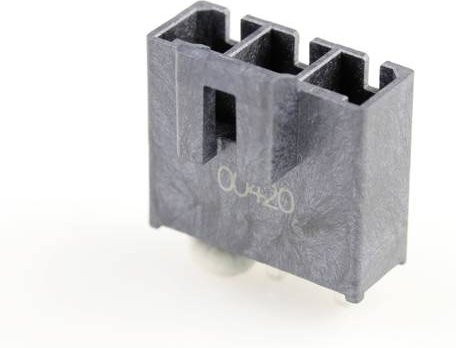 Molex Buchsengehäuse-Platine in Schwarz und Grau mit einem Rastermaß von 5,70 mm - Bild 1