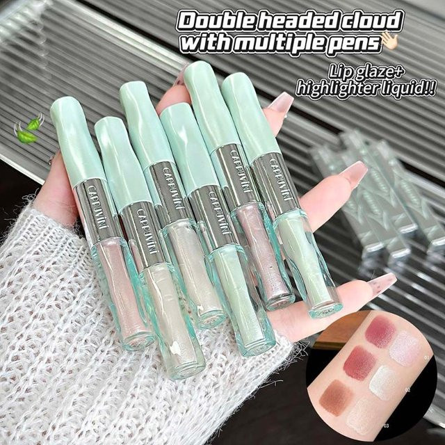Cappuvini Lipgloss Highlighter, Damen - Bild 1