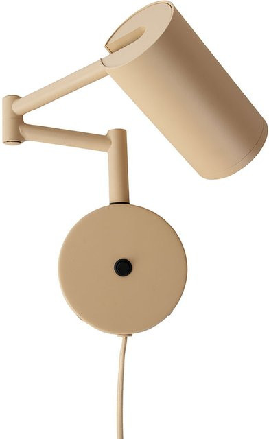 it´s about RoMi Bilbao Wandleuchte in Beige als verstellbare Leseleuchte mit GU10-Fassung - Bild 1