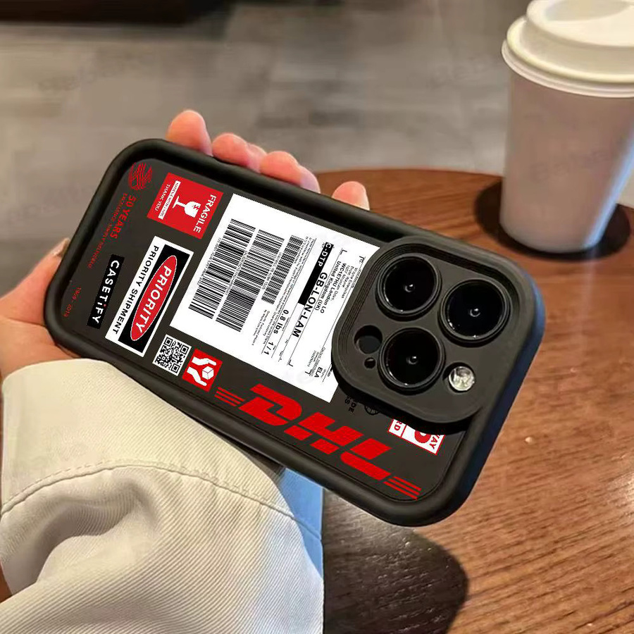 Moetch Handyhülle mit Barcode Label Design für iPhone 11 bis iPhone 17 Pro Max Plus in Schwarz - Bild 4