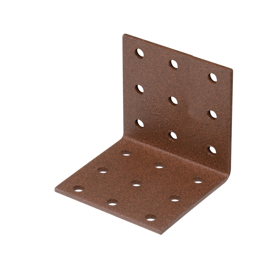 GAH Alberts Duravis Lochplattenwinkel aus Stahl, Rostbraun, Duplexbeschichtet, B/T/H: 6,0 x 6,0 x 6,0 cm - Bild 2