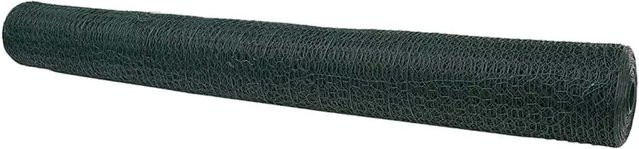 vidaXL Hexagonzaun Grün aus PVC, Höhe: 140 cm, Länge: 50 m - Bild 1