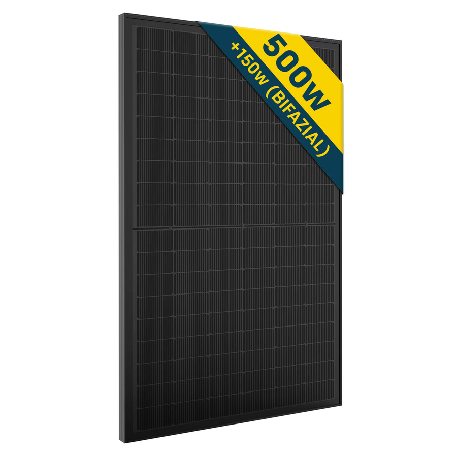ALLDREI Bifaziales Solarmodul in Schwarz für Balkonkraftwerke - Bild 6