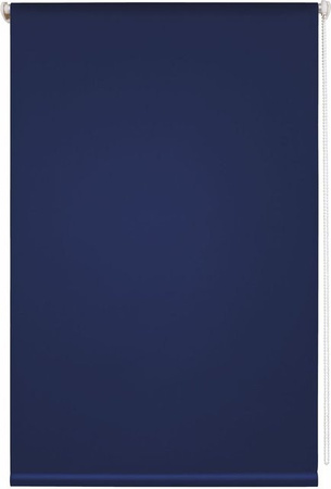 Lichtblick Thermo-Rollo Klemmfix blickdicht Blau, Breite: 80 cm, Höhe: 150 cm
