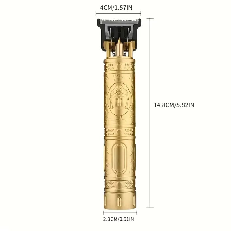 XMSJ Haarschneidemaschine Trimmer, Black, Gold, Unisex - Bild 4