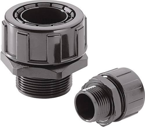 LAPP SILVYN MPC M16.2 Schlauchverschraubung Grau M16 12mm Gerade - Bild 1