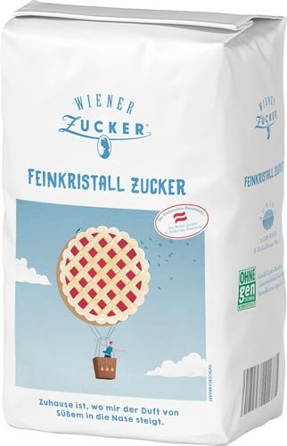 Wiener Zucker Feinkristallzucker 1 kg - Bild 1