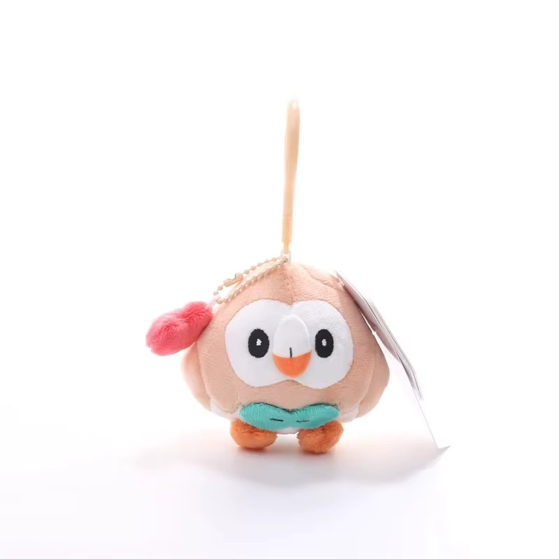 Potdemiel Pokémon Rowlet, Plüsch Stofftier, Schlüsselbund, mini - Bild 2