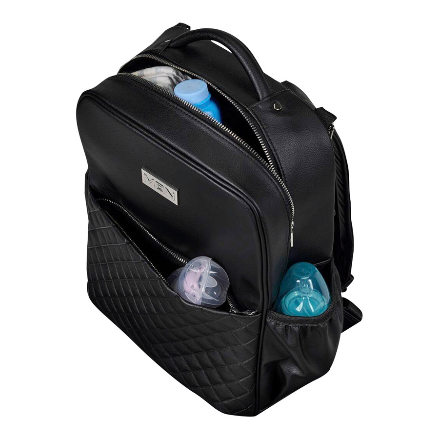Moon Wickelrucksack Fashion schwarz B/T/H: 33 x 12 x 38 cm - Bild 2