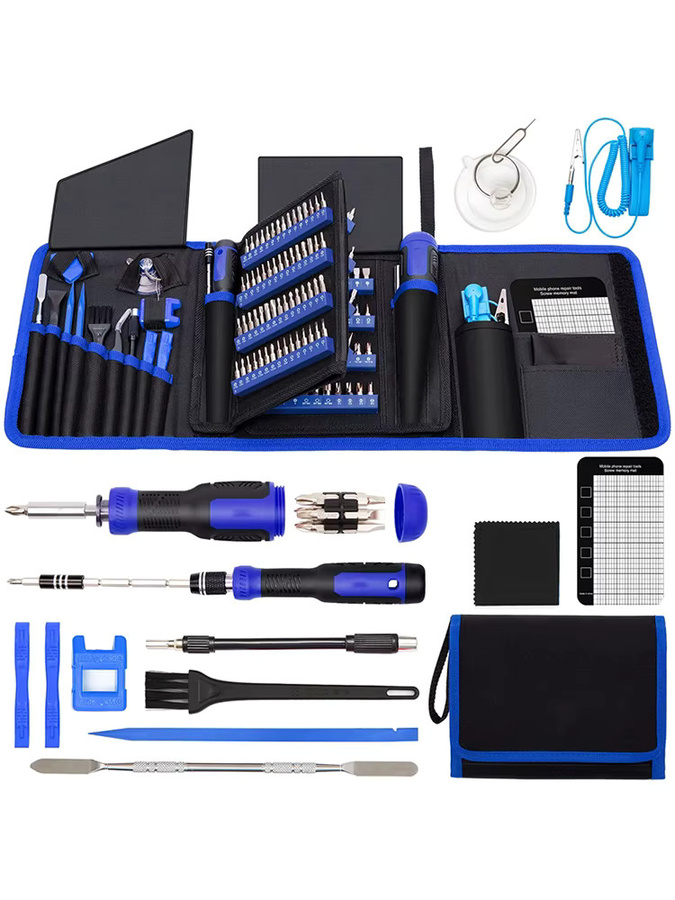 OIMG Präzisions-Schraubendreher-Set 191 in 1 Multi-Bit-Werkzeugset für Elektronik-Reparaturen von Computer und Handy - Bild 5