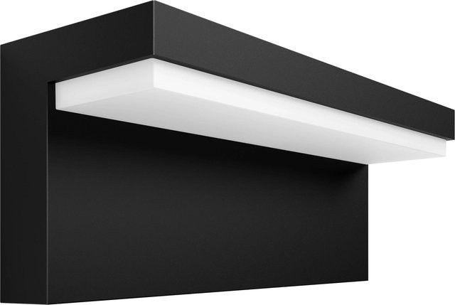 Philips Hue Nyro Wandleuchte White & Color Ambiance Schwarz LED Außenbereich IP44 - Bild 2