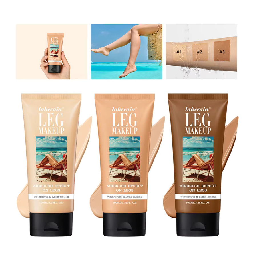 Lakerain Bronze Leg Körper-Foundation, 100 ml, Natürlich - Bild 2