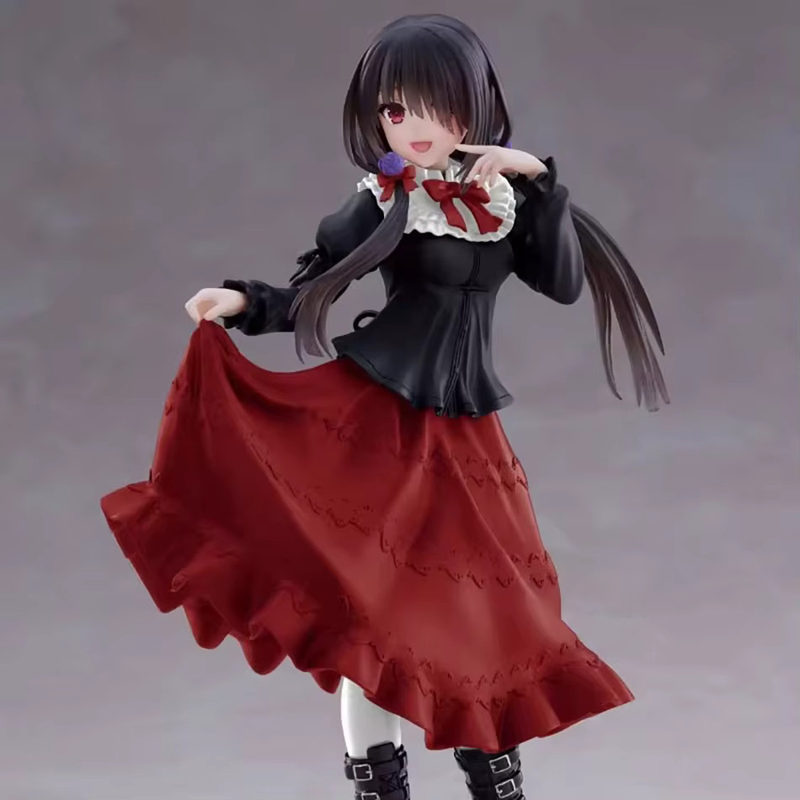 Bandai Date A Live Tokisaki Kurumi Anime Figur, Mädchen, Rot, 18cm - Bild 2