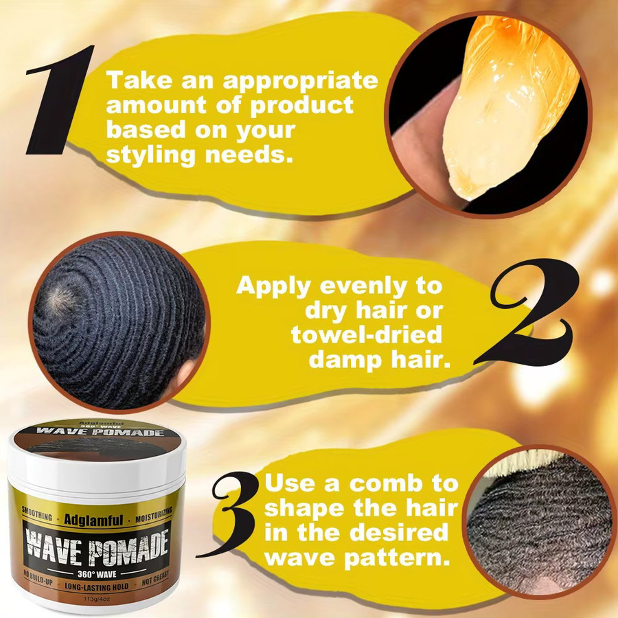 Adglamful Haar-Styling-Pomade Creme für Herren, 113 g - Bild 6